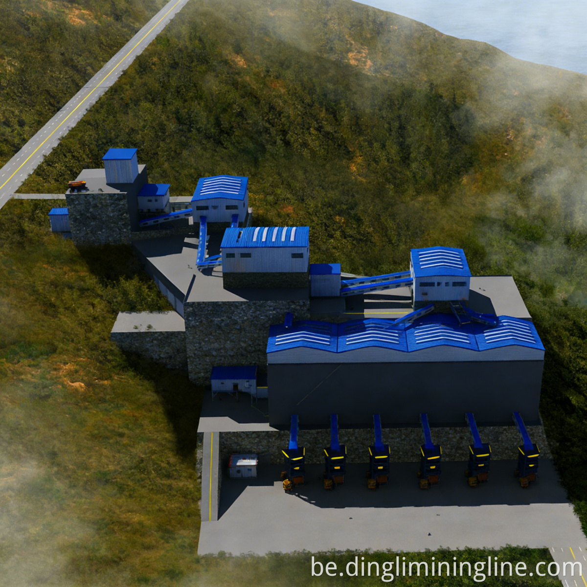 Dam Construction Stone Processing Line